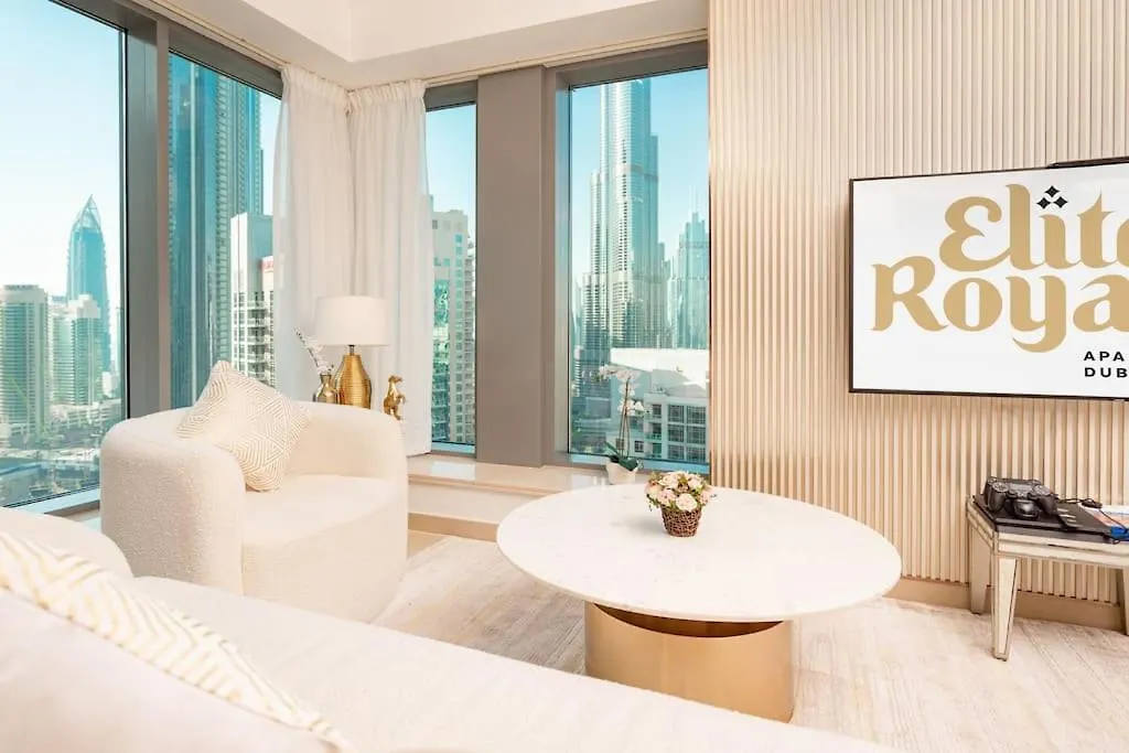 דובאי Elite Royal Apartment - Full Burj Khalifa & Fountain View - Luxury Edition - Strategos