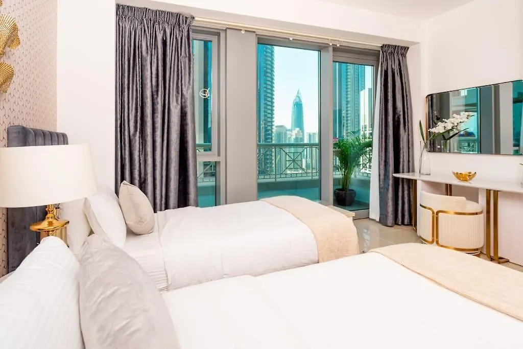 דובאי Elite Royal Apartment - Full Burj Khalifa & Fountain View - Luxury Edition - Strategos איחוד האמירויות הערביות